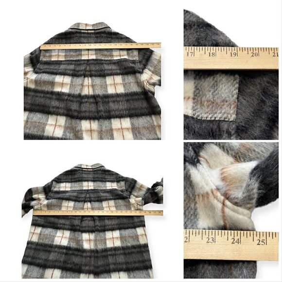 Reformation Ainslie Jacket/Coat in Plaid, Size M, New with Tags - Picture 15 of 16